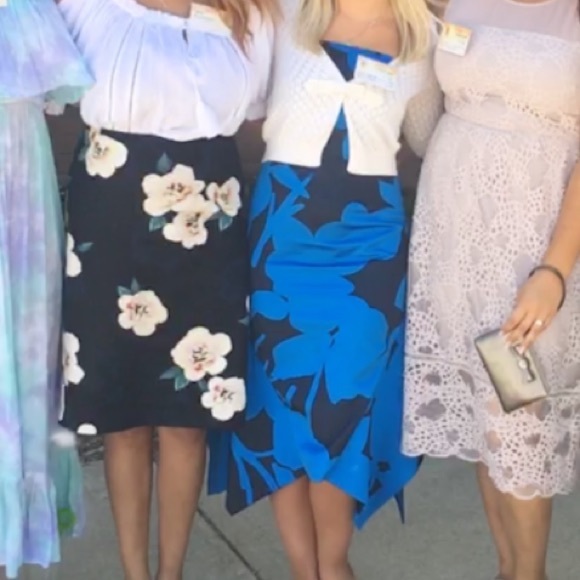 Keepsake the label Blue Mermaid Style Dress - Picture 1 of 9